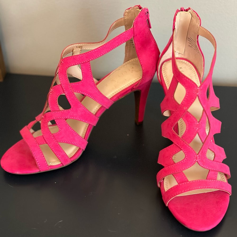 Kelly & Katie Hot Pink Heels